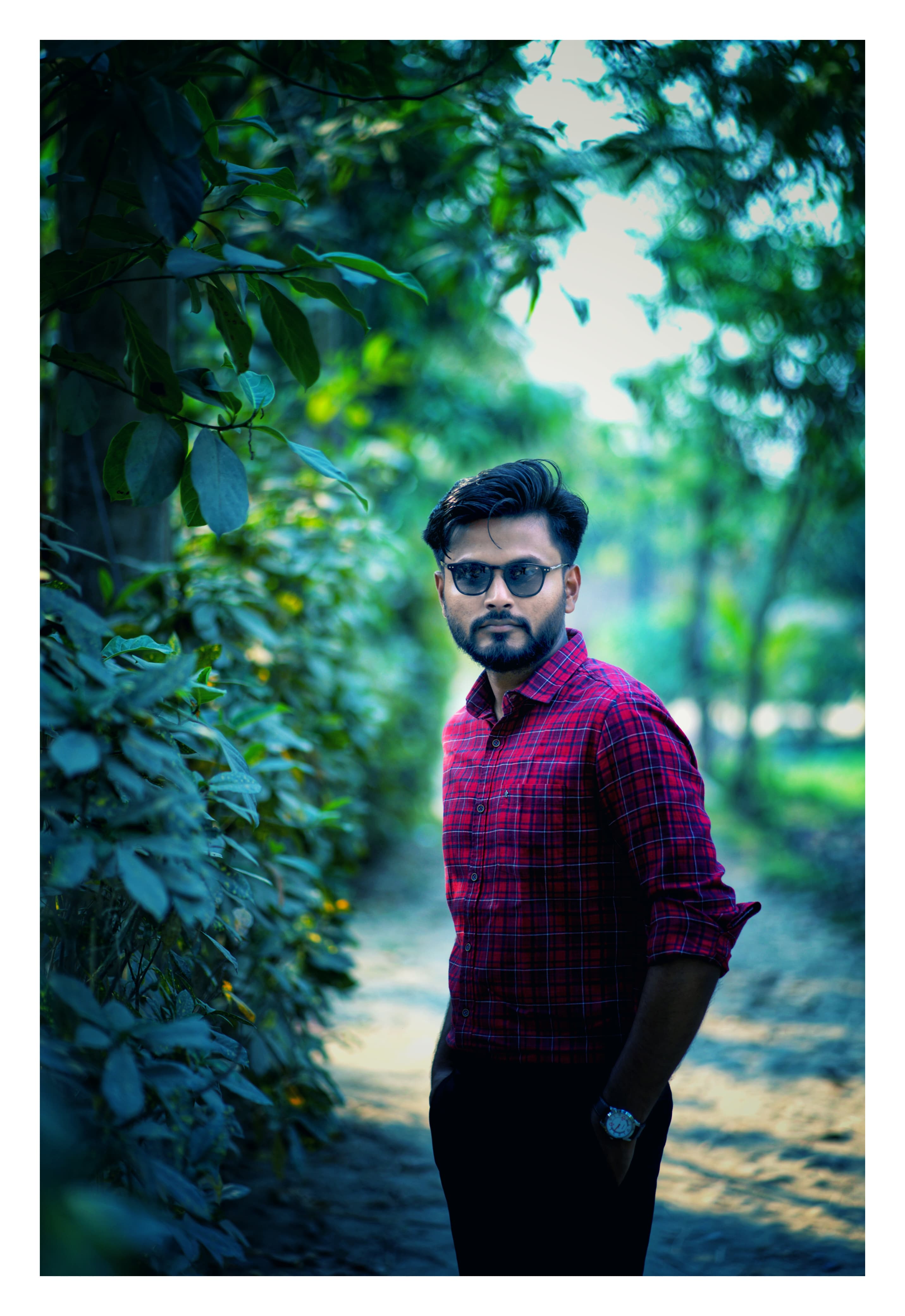 Photo of Rajesh Biswas, a close-up portrait.